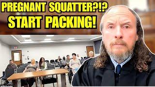 Caught Squatting While Pregnant — INSANE Courtroom Moment!