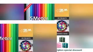 ️9KM 5m 40D Ripstop Nylon Fabric Waterproof Kite Fabric Lightweight 48g/m THK 0.9mm for Line Laundr