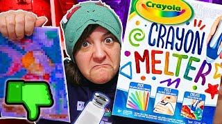 DON'T BUY! 16 REASONS WHY CRAYOLA CRAYON MELTER Kit is NOT worth it SaltEcrafter #39