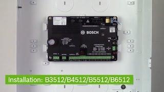 B Series Control Panel Installation: B3512/B4512/B5512/B6512