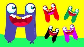 ABC Song | Letter H | ABC Planet Songs