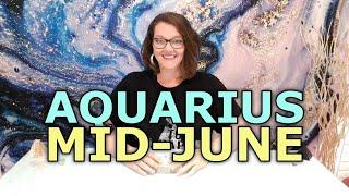 Aquarius  Your Mid-June 2024 Psychic Tarot Reading!