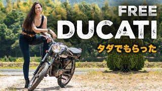 We Got A DUCATI For FREE | Motorcycle Life in Japan