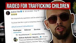 Andrew Tate ATTACKS ME, Gets RAIDED for TRAFFICKING MINORS, COINCIDENCE?