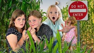 LOST in a HAUNTED Corn Maze!