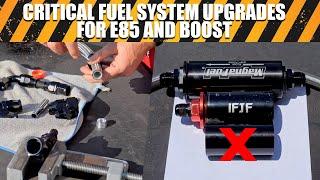 Critical Fuel System Upgrades for E85 and Boost  // YOU NEED TO KNOW! // #400sbc #boost #e85