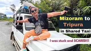 Travelled from Mizoram to TRIPURA in Public Vehicle Via the Rail-Bridge in Mizoram that Collapsed!!