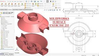 SolidWorks Surface Tutorial Exercise 233