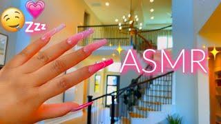 ASMR TAPPING AROUND A LUXURY MODEL HOME  (YOU WILL TINGLE~)