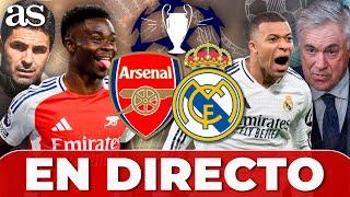 EN VIVO ARSENAL vs. REAL MADRID | Ida CUARTOS de la CHAMPIONS | REACCIONES, POST