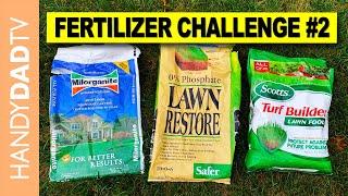 Is Organic Fertilizer Worth the Money? // Milorganite vs. Ringer vs. Scotts