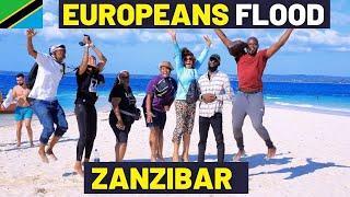 Europeans are now all moving to Zanzibar Tanzania!