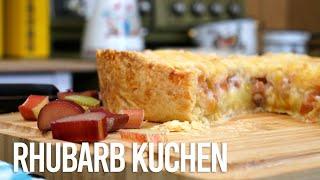 South Dakota Rhubarb Kuchen