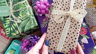 ASMR Wrapping Presents • 6 Gifts • No Talking