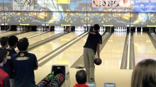 Cody Hubbard bowling a 300 game