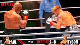 Mike Tyson vs. Jake Paul: FULL FIGHT HIGHLIGHT | The Showdown Netflix 2024