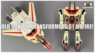 ~Smart transformations~ old school Transformers G1 Jetfire transformed, showcase + VF-1S comparison!