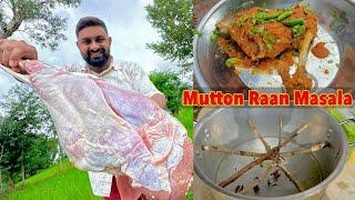 Mutton Raan Masala | Mutton leg Steam Masala |Masala mutton Steam by Mukkram Saleem