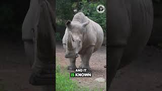 White Rhino Extinct A Tragic Reality   #wildlife #africanwildlife #shorts #whiterhino