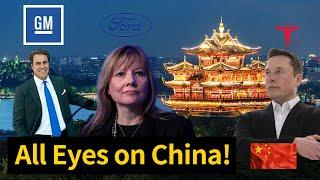 The CEOs of the Big Three USA companies came to China, they all made shocking decisions!