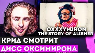 РЕАКЦИЯ КРИДА НА КЛИП OXXXYMIRON — THE STORY OF ALISHER (Morgenshtern RIP)