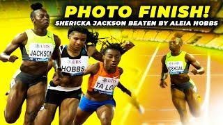 Shericka Jackson Beaten By Aleia Hobbs In 100m Athletissima Diamond League Lausanne At The Line!!!