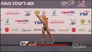 Foong Yan Nie (Malaysia) - Synchronised Swimming Solo Free | SEA GAMES KUALA LUMPUR 2017