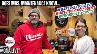 LIVE! What Does Mrs. Maintenance Know About Tools?