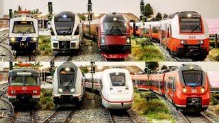 Modelleisenbahn H0 Österreich zu Gast! Mit RAILJET DOPPELTRAKTION! @heldvomerdbeerfeld