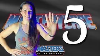 Top 5 Masters of the Universe Masterverse Characters Countdown!