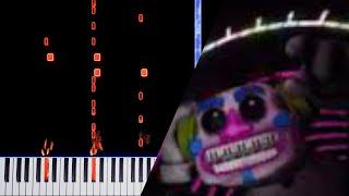 DJ Music Man Theme | FNaF Security Breach | Piano Cover