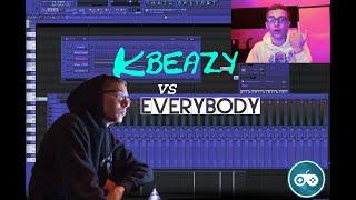 Kbeazy Beat Battles 2 Producers - 10 Minutes To Flip The Same Guitar Loop