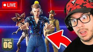 New FORTNITE x STRANGER THINGS Skins! (Fortnite OG Chapter 1)