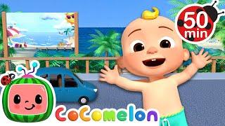 Play Outside - Go Out To the Beach | Cocomelon | Kids Cartoons & Nursery Rhymes | Moonbug Kids