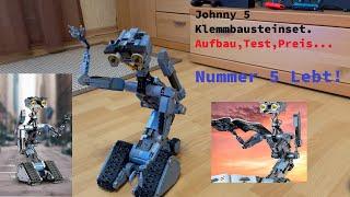 Johnny 5 Klemmbausteinset. Unboxing, Aufbau und Steuerungstestest. Und einem merkwürdigem Ende. 