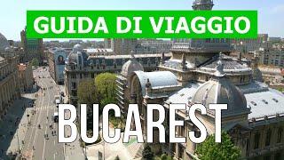 Bucarest, Romania | Viaggio, attrazioni, paesaggi, natura | Video drone 4k | Bucarest città