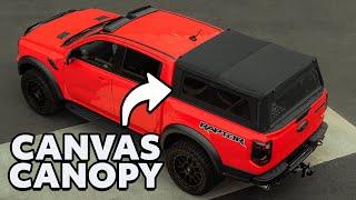 2023+ Next-Gen Ford Raptor Outback Explorer Canvas Hardtop Canopy