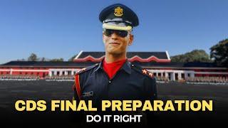 How to Clear CDS Exam in 2025 | Final Preparation strategy & Books