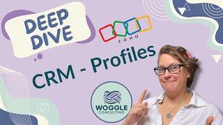 Zoho CRM Profiles Deep Dive