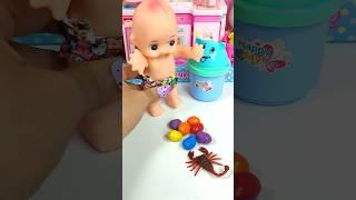 Satisfying with Unboxing & Review Cute Doll Pink Cleaning Toys Video | ASMR Videos no music