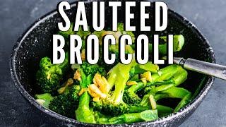 Garlic And Oil Broccoli | Works Well With ANY MEAL!