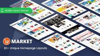 Best Magento 2 MarketPlace Theme || SM Market (20 LAYOUTS)