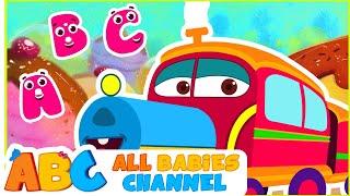 ABC Train Song | All Babies Channel | Popular Nursery Rhymes