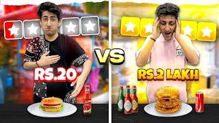 Cheap Vs Expensive Food Challenge | ₹10 Burger Vs ₹1000 Burger  - A_s Gaming