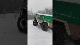 Самодельный вездеход. Обзор есть на канале.