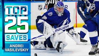 Top 25 Andrei Vasilevskiy Saves from 2019-20 | NHL