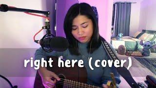 right here by keshi (cover)