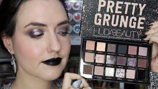 NEW Huda Beauty PRETTY GRUNGE | Close Ups, Swatches, Tutorial, Comparisons + Review