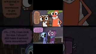Dandy's World Comic Dub / Sprout And Cosmos Supply Run / #dandysworld #comic #comicdub