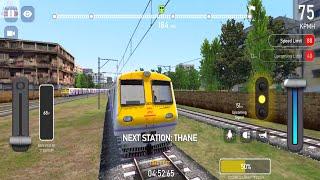 Mumbai Local Train Driving in Indian Local Train Simulator Android Gameplay | 3D Train Wala Game